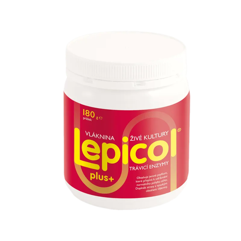 Lepicol Plus trávící enzymy prášek 180g