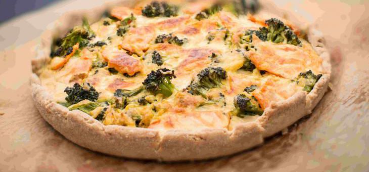 Recept Špaldový quiche se sójovým krémem a brokolicí