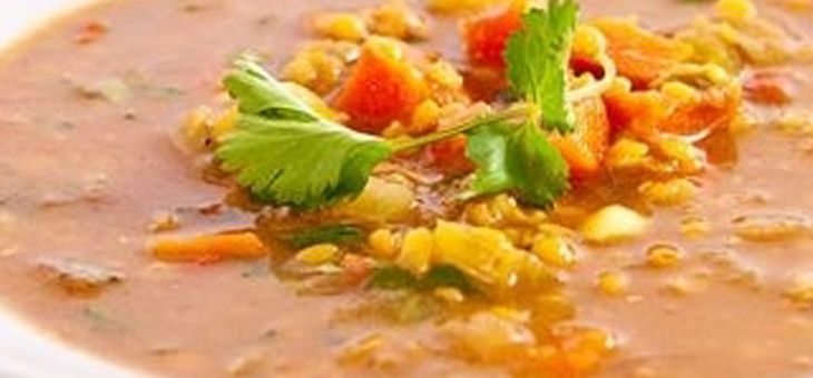 Recept INDICKÁ POLÉVKA Z ČERVENÉ ČOČKY
