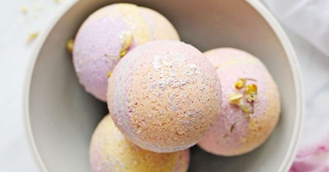 Recept Šumivé koule do koupele