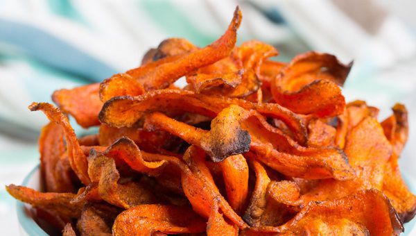 Recept Mrkvové chipsy