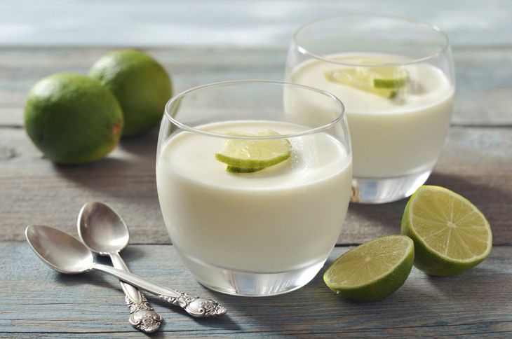 Recept Kokosovo-limetková Panna cotta