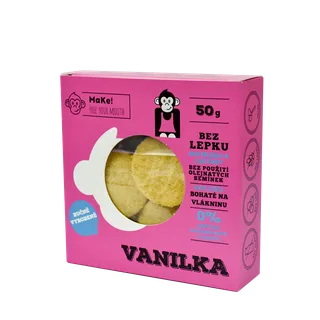 MaKe! Sušenky vanilkové 50g