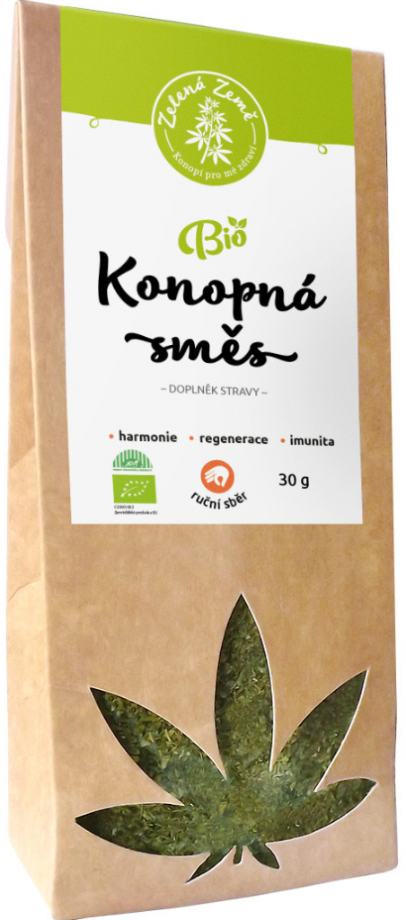 Zelená Země Konopná směs BIO 30 g