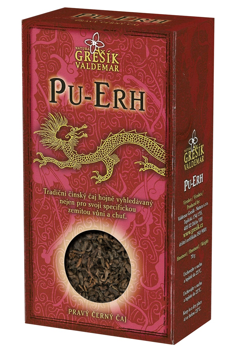 Grešík Čaj Pu-Erh sypaný 70 g