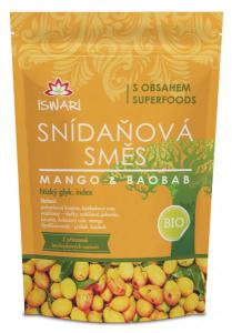Iswari Bio Snídaňová směs mango a Baobab 300 g