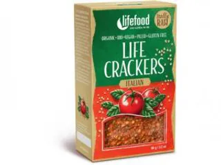 Lifefood Life Crackers Italské 90g Bio