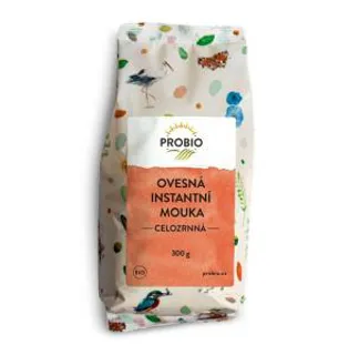PROBIO Ovesná mouka celozrnná instantní 300g