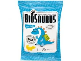 Biosaurus Kukuřičné křupky slané Junior Bio 50 g