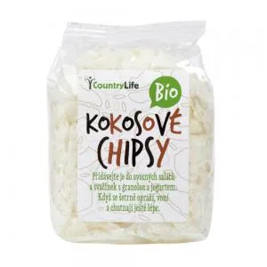 Country Life kokosové chipsy nepražené Bio 150g