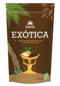 Iswari Bio Kakaové boby v kokosovém cukru 100g