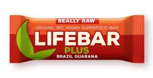 Lifefood Lifebar plus bio tyčinka brazil guarana 47g