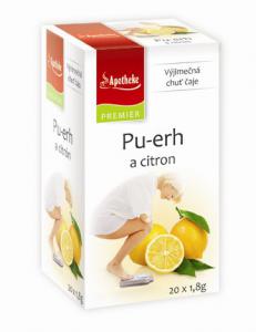 Apotheke Pu-erh a citron čaj 20 x 1,8 g
