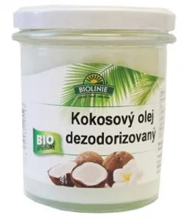 Biolinie Kokosový olej dezodorizovaný 240g Bio