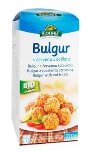 Biolinie Bulgur s červenou čočkou 210g Bio