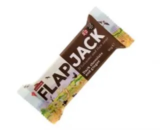 Wholebake Flapjack čokoláda a zázvor ovesná tyčinka 80 g BLP