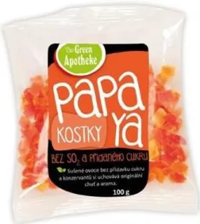 Green Apotheke Papaya kostky 100 g