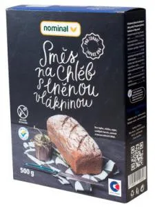 Nominal Bezlepková směs na chléb s lněnou vláknou 500g