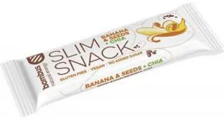 Tyčinka Bombus Slim Snack Banana & seeds + chia 50 g