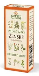 Grešík Bylinné kapky Ženské 50ml