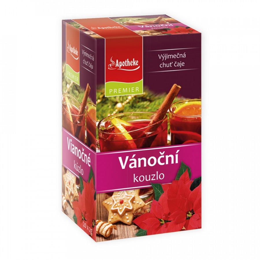 Apotheke Premier Čaj Vánoční kouzlo 20x2g
