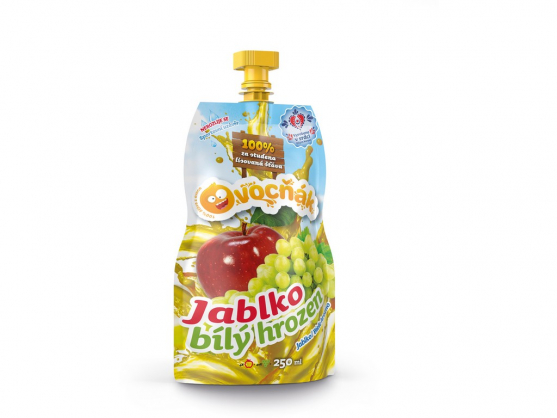 Ovocňák Mošt jablko bílý hrozen 250ml