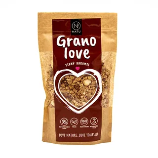 NATU Granola slaný karamel 400 g