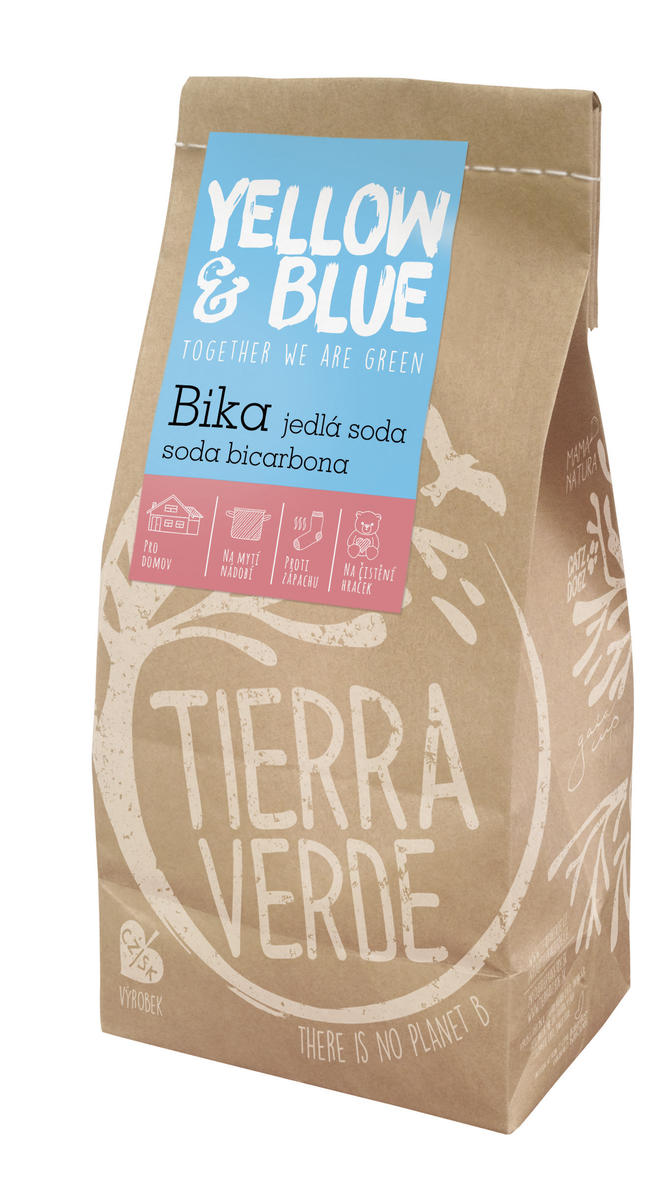 Yellow & Blue Bika jedlá soda Bikarbona sáček 1 kg