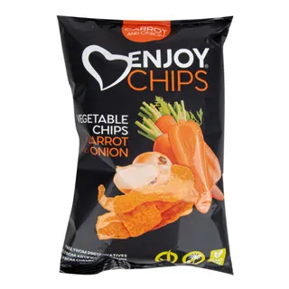 Enjoy Chips Chipsy bramborové s mrkví a cibulí 40g