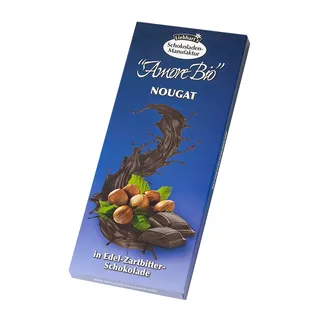 Liebhart´s Čokoláda hořká s nugátovou náplní 100g Bio