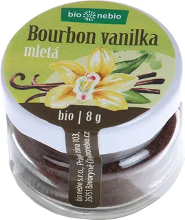 bio*nebio Vanilka Bourbon mletá 8 g BIO