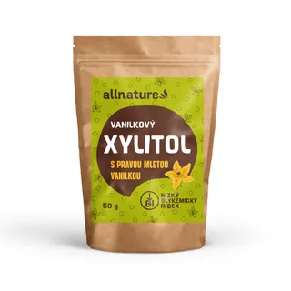 Allnature Xylitol s mletou vanilkou 50g