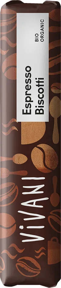 Vivani Tyčinka čokoládová mléčná espresso 40 g BIO