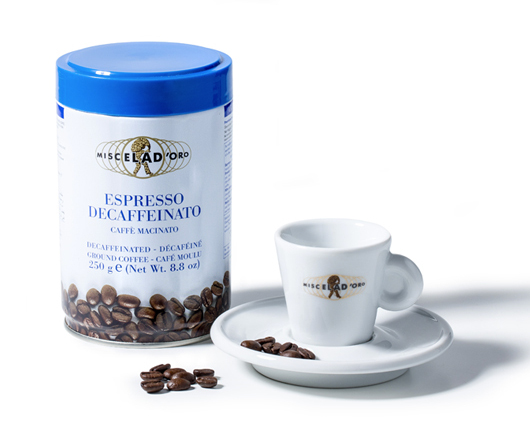 Miscela d´Oro Espresso bez kofeinu mletá káva plechovka 250g
