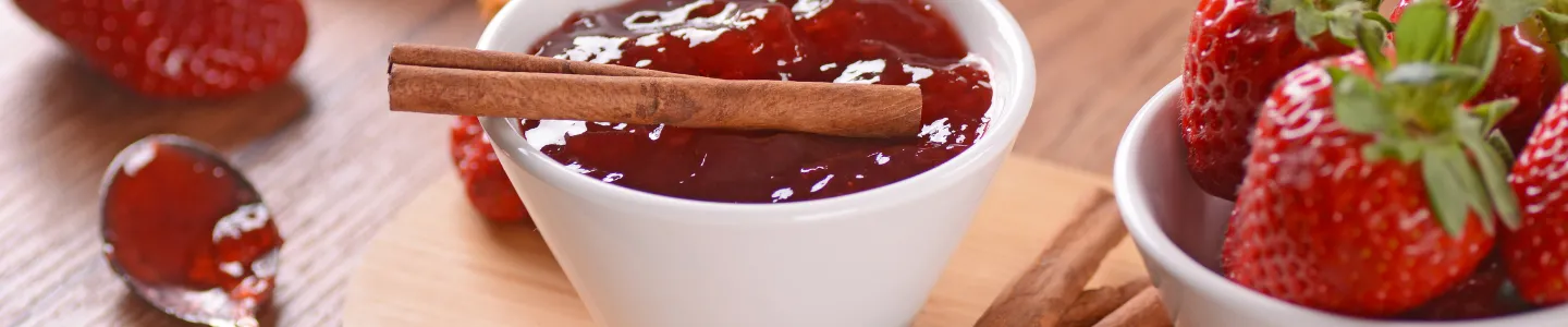 Recept Jahodová marmeláda se skořicí