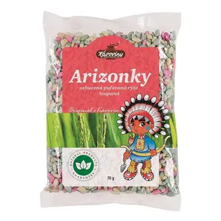 Arizonky ochucená pufovaná rýže loupaná 70 g