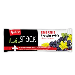 Apotheke Herba Snack Energie protein rybíz 55g