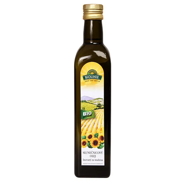 BIOLINIE Slunečnicový olej 500 ml