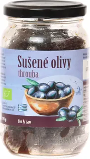 bio*nebio Sušené Throuba olivy bez nálevu 195 g BIO