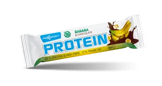 Maxsport Protein Bar proteinová tyčinka banán v čokoládě 50 g