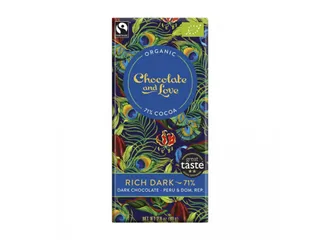 Chocolate & Love Hořká čokoláda Rich Dark 71% 80 g BIO