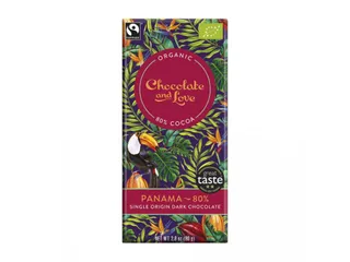 Chocolate & Love Hořká čokoláda Panama 80% 80 g BIO