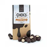 NATU Chocs Lískové ořechy v 70% hořké čokoládě 200 g