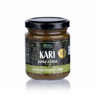 The Pelikans Kari pasta zelená 100 g