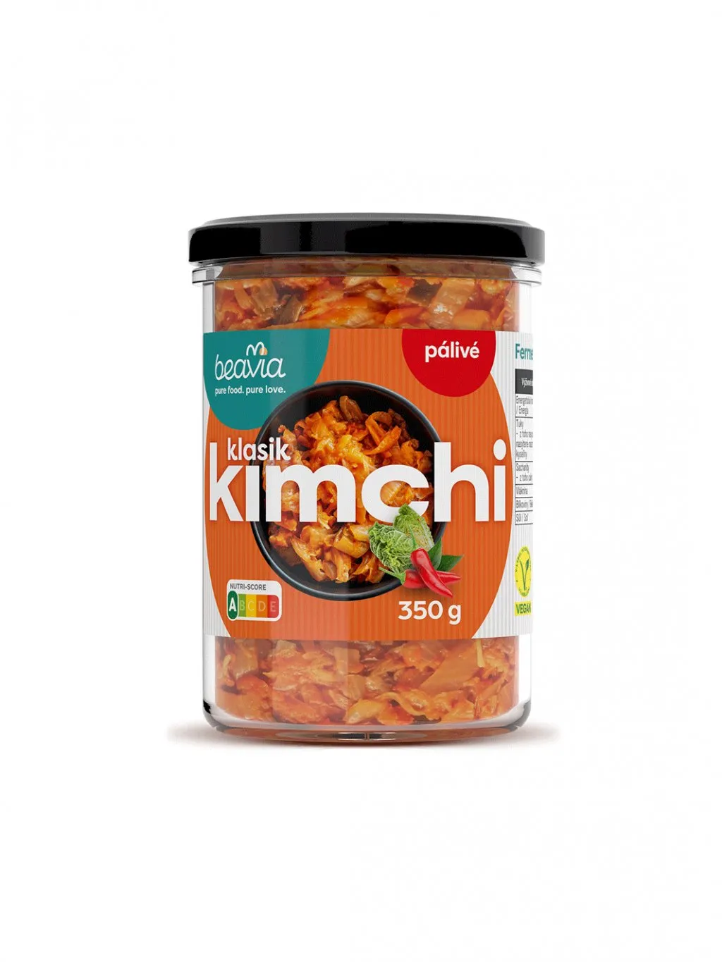 Beavia Kimchi nechlazené klasik pálivé 350 g