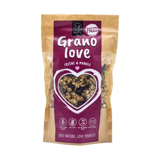 NATU Paleo granola třešně a mandle 370 g