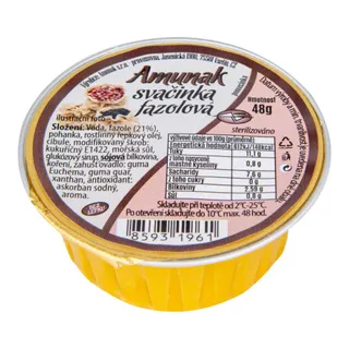 Amunak Svačinka fazolová 48 g