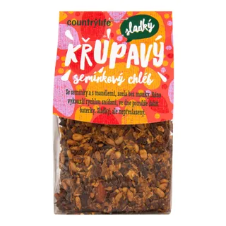 Country Life Chléb semínkový křupavý sladký 150 g