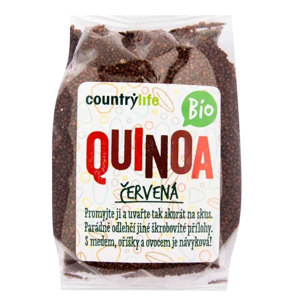 Country Life Quinoa červená 250 g BIO