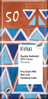 Vivani Edizione Grande čokoláda mléčná s kokosovým cukrem 80g BIO